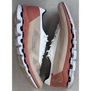 On Running Cloudboom 1 Women’s Sneakers in Savannah/ White, SZ 9.5